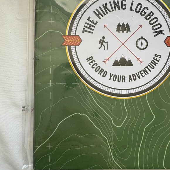 NWT, The Hiking Logbook: Record Your Adventures, Peter Pauper Press, Green - Picture 4 of 11